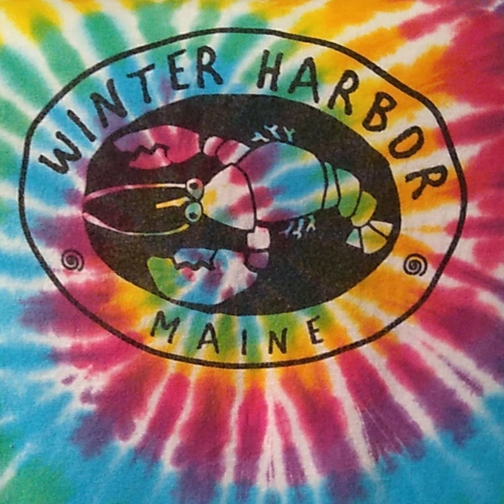 Winter Harbor Maine TyDye 